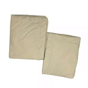 JCPenney Discontinued Khaki Pair Pillowcases Shams
